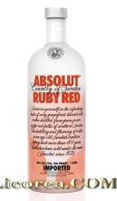 Absolut Ruby Red, 1 Litro (Suecia)