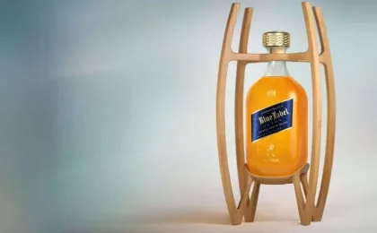 Bouteille Johnnie Walker Blue Label Ultra en verre ultraléger