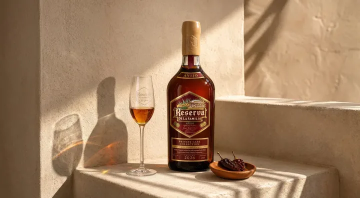 Reserva de la Familia Mole Cask Botella de tequila Reserva de la Familia inspirada en el mole mexicano
