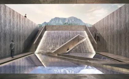 Veduta della The Chuan Malt Whisky Distillery, progetto Pernod Ricard in Cina