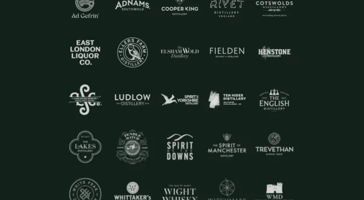 Whisky inglese tutelato da indicazione geografica Botti e bottiglia che richiamano la crescita del whisky prodotto in Inghilterra