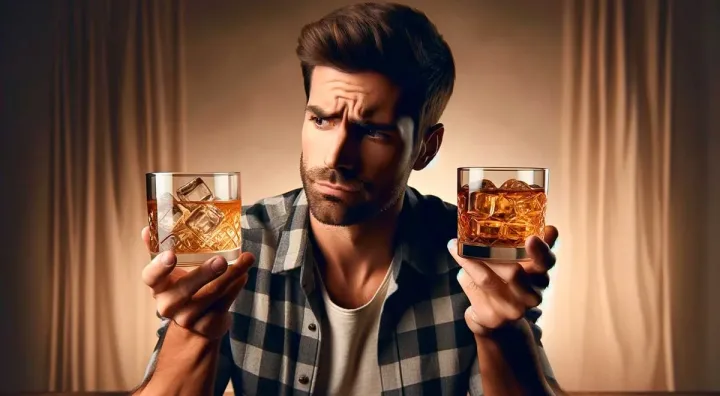Bouteilles de whisky et whiskey pour expliquer les différences d’origine