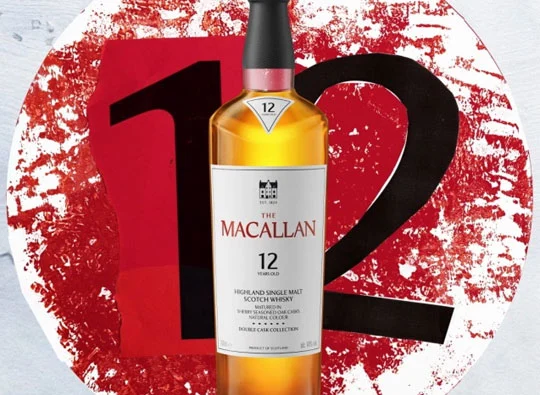 The Macallan 12 Double Cask + Macallan 5 CL gratis