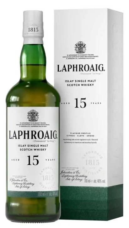 Image of Laphroaig 15 Year Old soon to be available alongside the brand’s other expressions