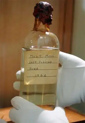 Letzte Abfüllung von Malt Mill im Juni 1962