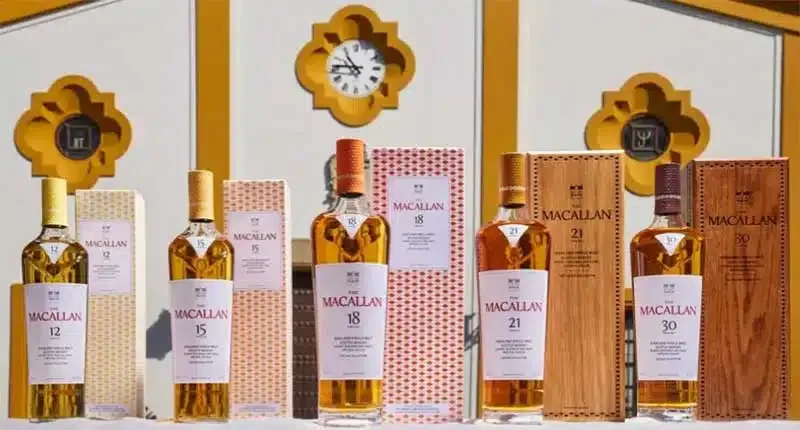 The Macallan Color Collection range