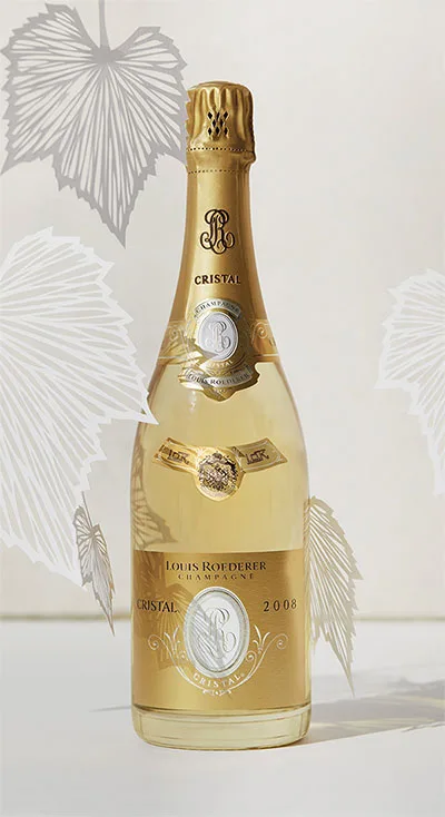 Imagen de la edición de Louis Roederer Cristal 2008