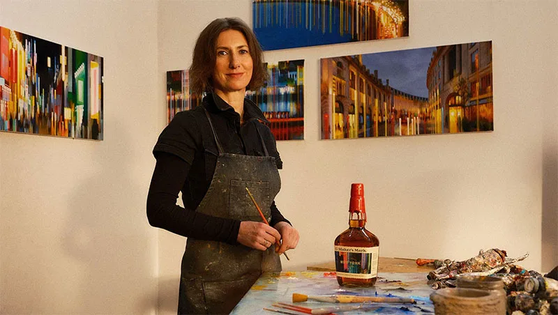Alexandra Paula, l’artista dietro l’edizione Maker's Mark Artist Series City Edition