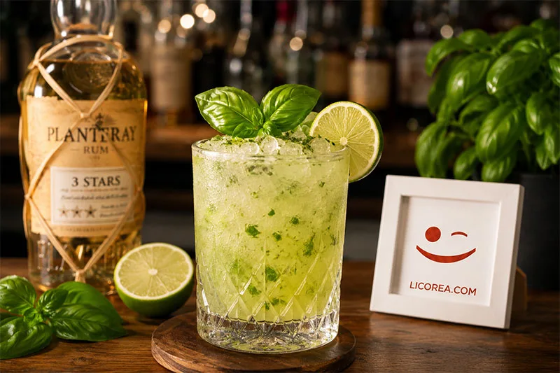 Caribbean Basil Smash
