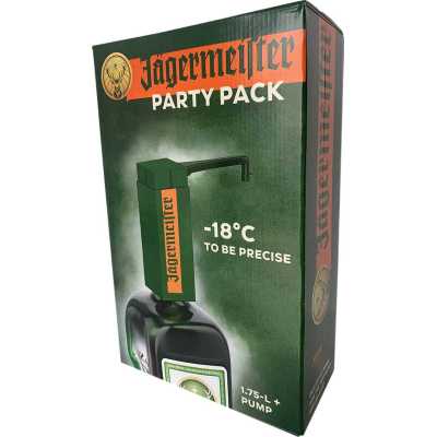 Jagermeister 1.75 Liters Party Pack
