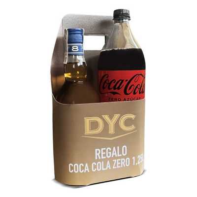 DYC Reserva 8 Years + Cocacola Zero 1.25 Liters