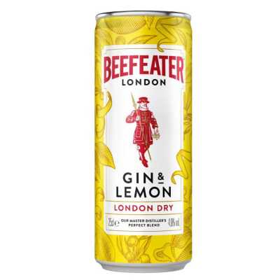 Beefeater Gin & Lemon 25 CL (12 cans)
