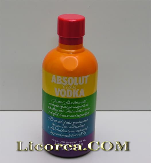 Colección de Rainbow LGBTQ : Absolut Colors (Suecia) - Imagen del producto