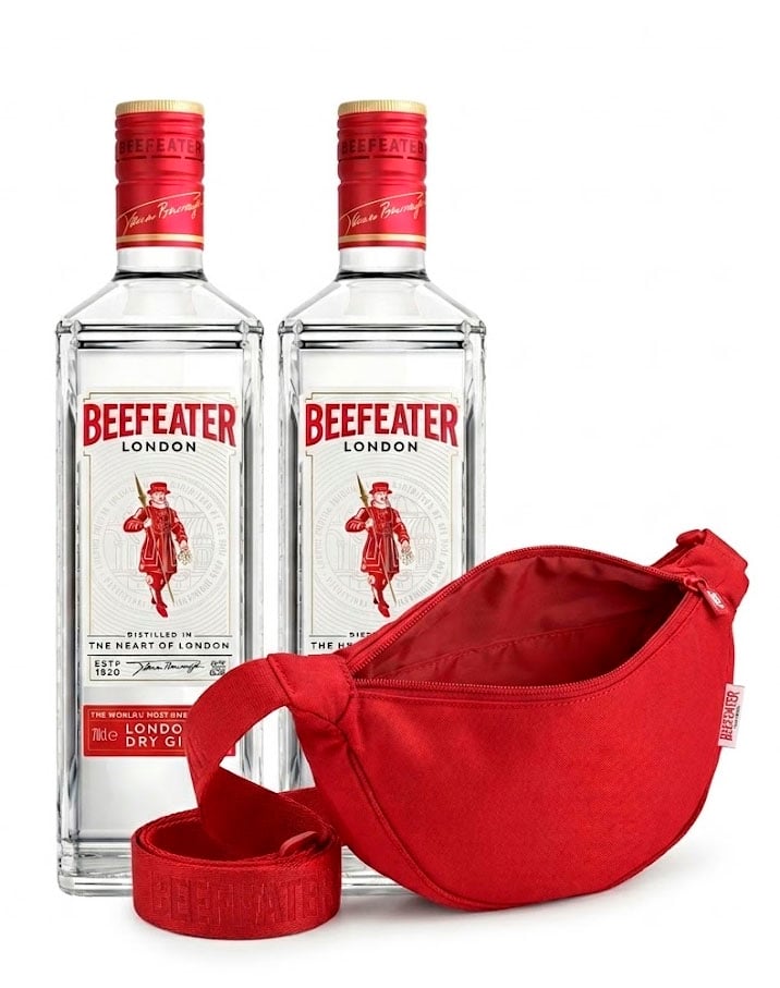 Otros productos de Beefeater : Beefeater 2 Botellas + Bolso bandolera - Imagen del producto