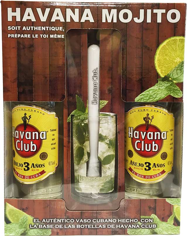 Clientes que compraron Malibu 1 Litro + Jarra, también han comprado Havana Club Reserva 3 Años 2 Botellas + Vaso Mojito (Cuba)