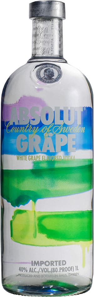 Absolut Grape 1 Litro (Suecia)