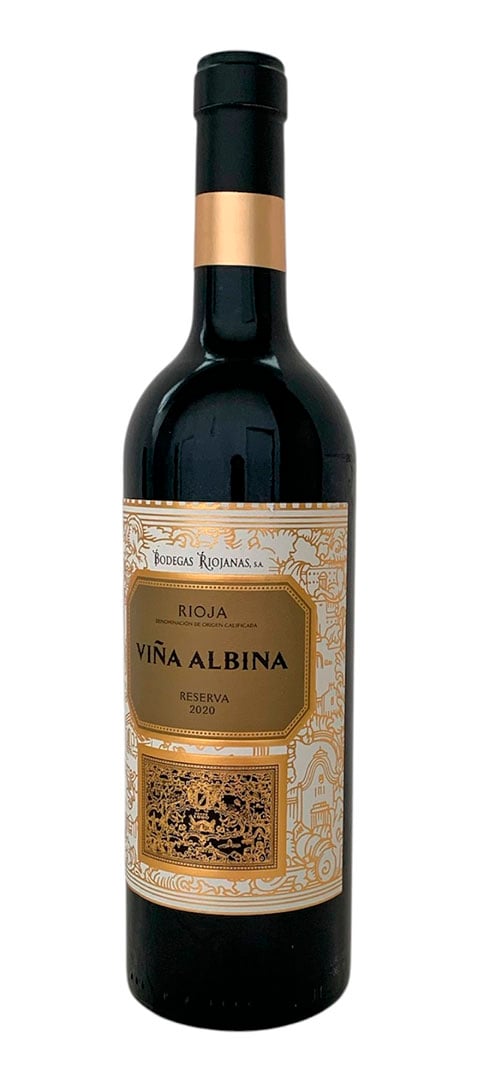 Otros productos de Bodegas Riojanas : Viña Albina Reserva 2020 - Imagen del producto