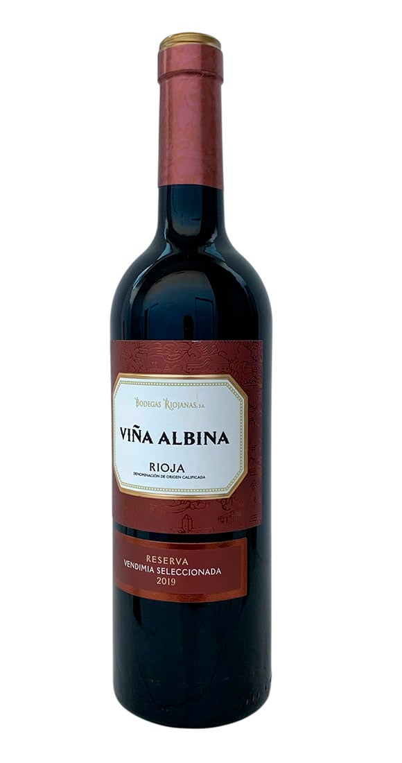 Otros productos de Bodegas Riojanas : Viña Albina Reserva Vendimia Seleccionada 2019 - Imagen del producto
