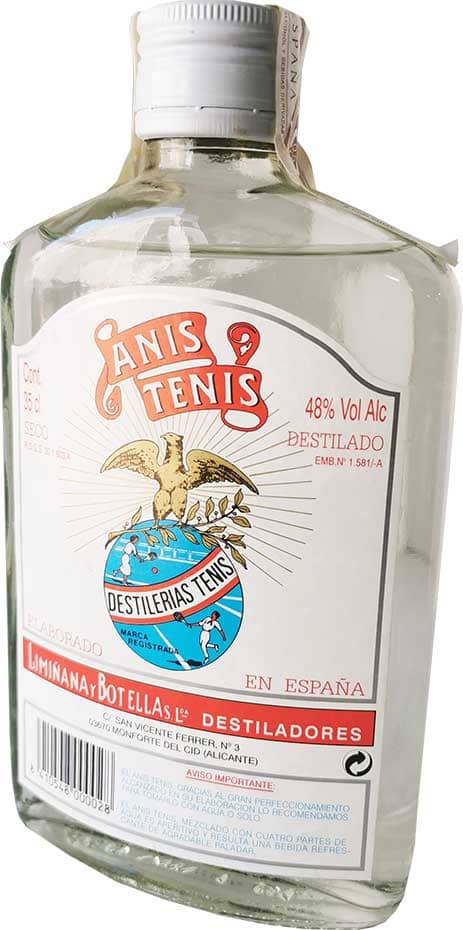 Anis Tenis Seco 35 CL