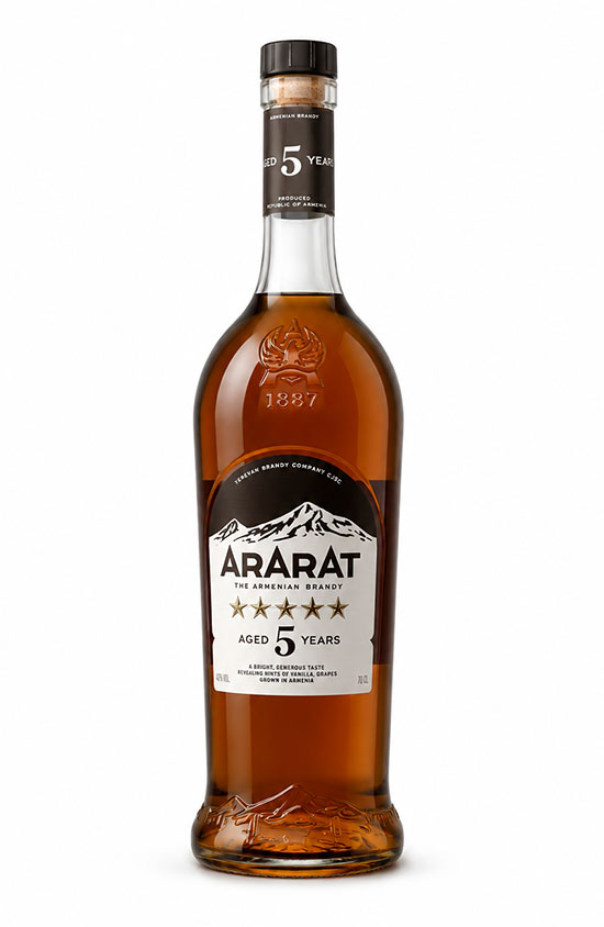 Autres produits de Yerevan Brandy Company : Ararat 5 ans - Image du produit