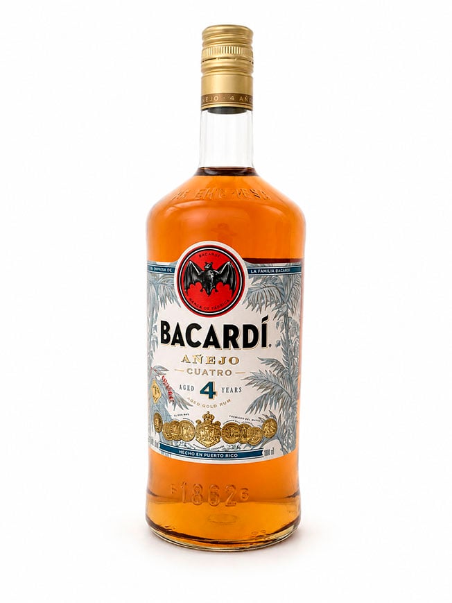 Bacardi Añejo Cuatro 1 Litro