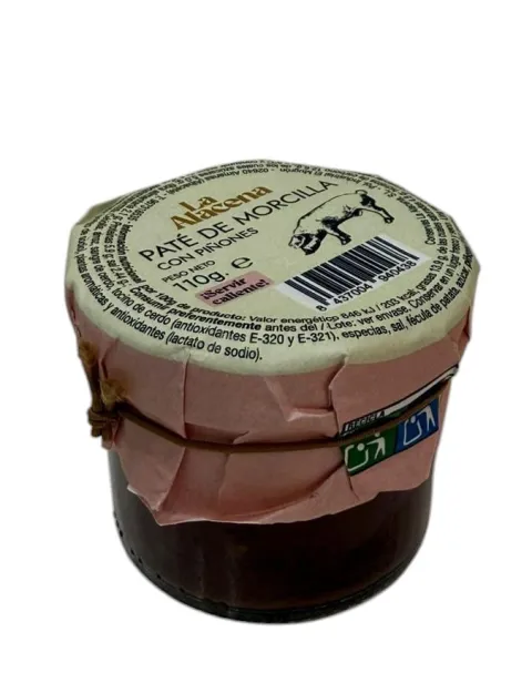 Pâté de Boudin Noir aux Pignons de Pin 110 g