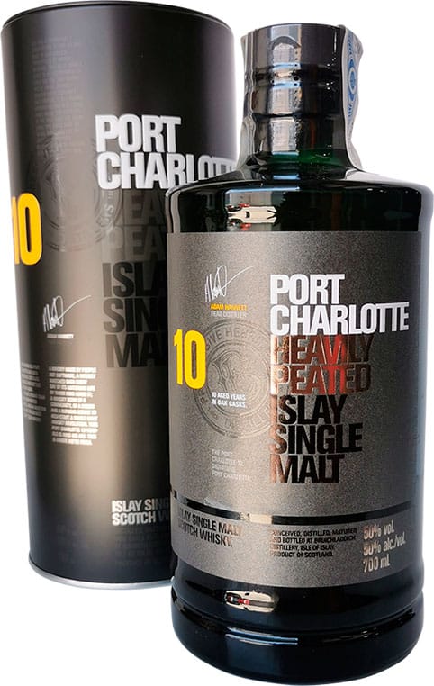 Colección de Whisky Islay : Bruichladdich Port Charlotte Heavy Peated - Imagen del producto