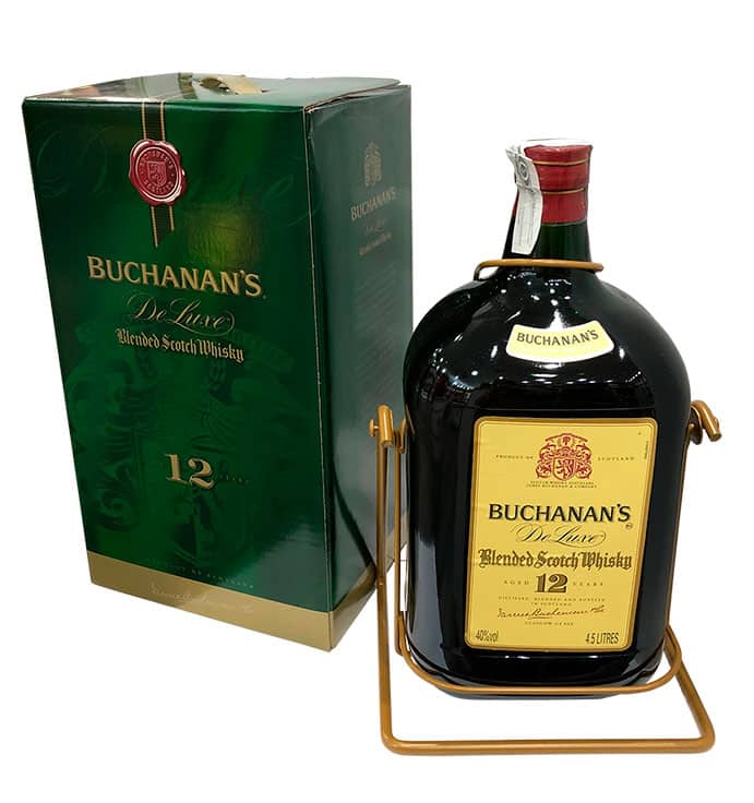 Online Buchanan's DeLuxe 12 Year Reserve 4.5 Liters Big Bottles Shop
