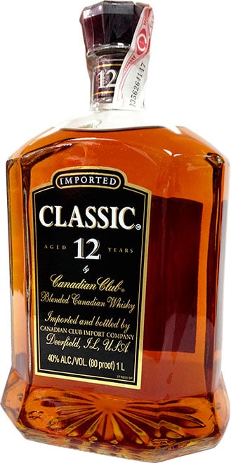 Purchase Canadian Club Classic Reserva 12 Years 1 Liter Whisky Online - Low  Prices