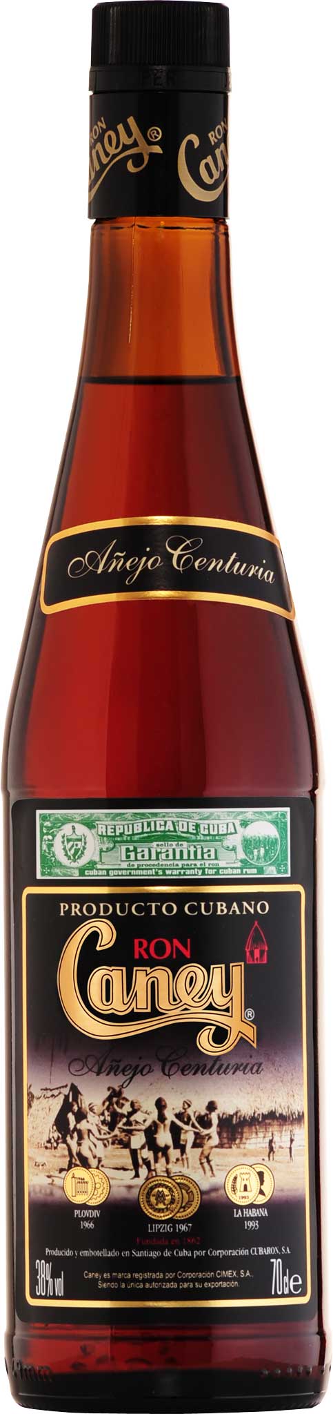 Clientes que compraron Matusalem Clásico Reserva 10 Años (República Dominicana), también han comprado Caney Añejo Centuria Reserva 7 (Cuba)