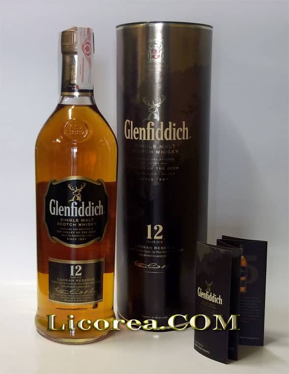 Glenfiddich Caoran Reserva 12 Años 1 Litro (Highland)