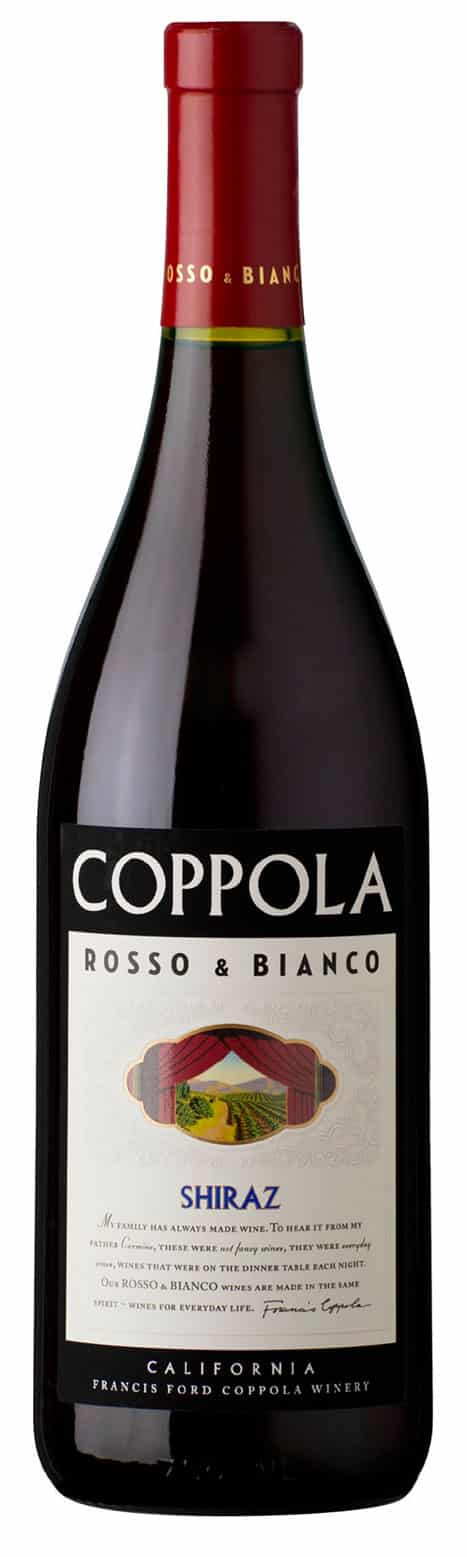 Clientes que compraron Viña Alberdi Crianza 2019, también han comprado Coppola Rosso & Bianco Shiraz 2016 (California)