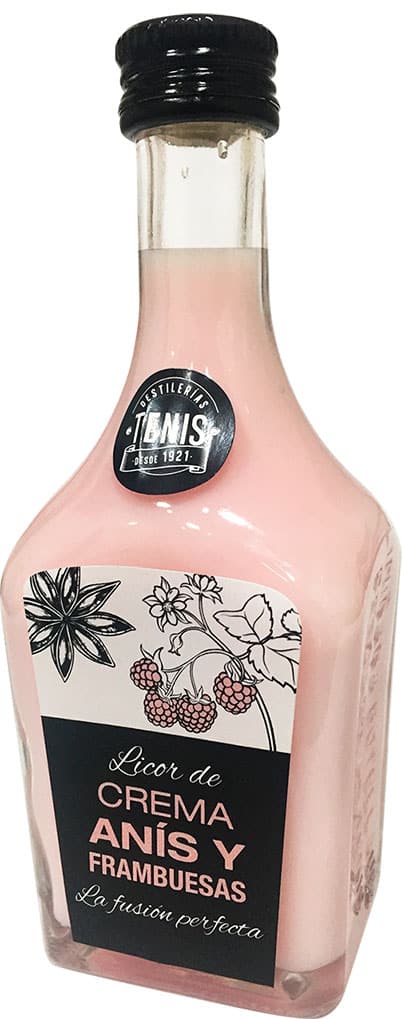 Crema de Frambuesas con Anís Tenis 10 CL