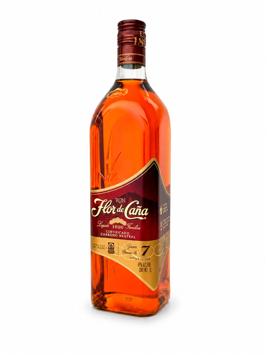 Mehr Produkte von Flor de Caña : Flor de Caña Gran Reserva 7 Jahre 1 Liter (Nicaragua) - Bild des Produkts