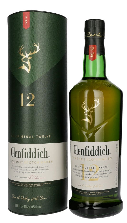 Glenfiddich Reserva 12 años 1 Litro (Highland)