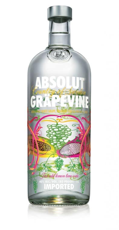 Absolut Grapevine, 1 Litro (Suecia)