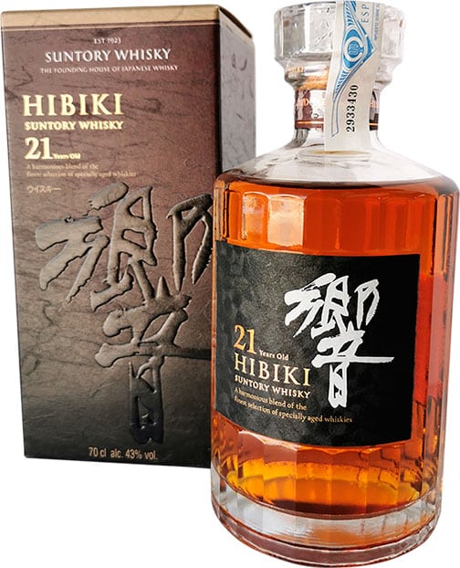 Hibiki Suntory Reserva 21 Años