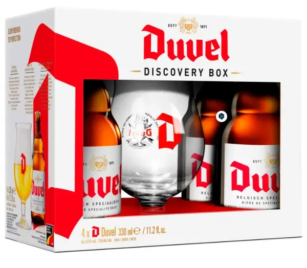 Duvel 33 CL 4 Unidades + Copa - Fotografía principal del producto