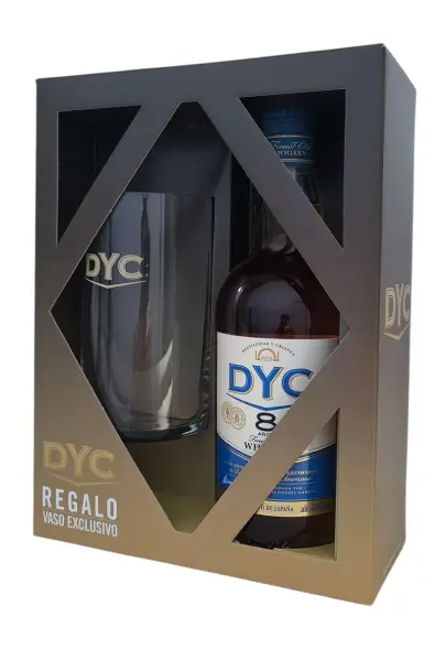 DYC Reserva 8 Años + Vaso - Fotografía principal del producto