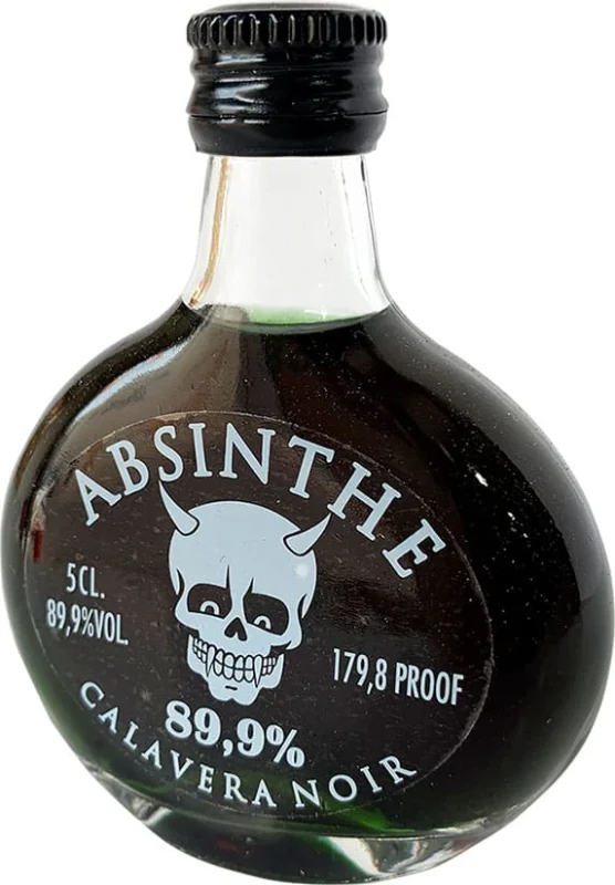 Absenta Calavera Negra 89.9% 5 CL - Fotografía principal del producto