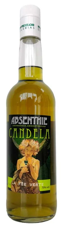 Absenthie Candela La Fée Verte 70% - Photo principale du produit