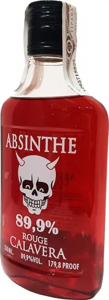 Red Calavera Absinthe  89.9% 35CL - Main product photo