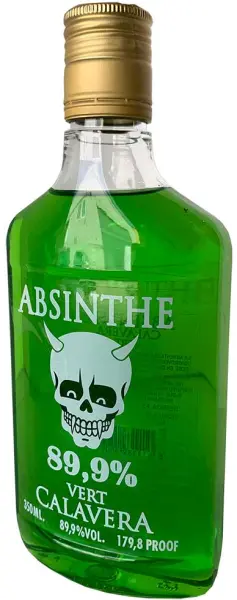 Green Calavera Absinthe 89.9% 35CL - Main product photo