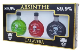 Absinthe Calavera 3 x 5 CL 89.9%