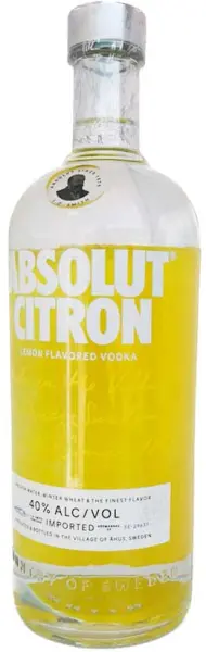 Absolut Citron 1 Litre (Suecia) - Photo principale du produit