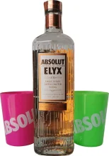 Absolut Elyx 1 Litro + 2 Vasos (Suecia)