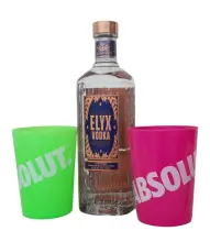 Absolut Elyx + 2 Vasos (Suecia)