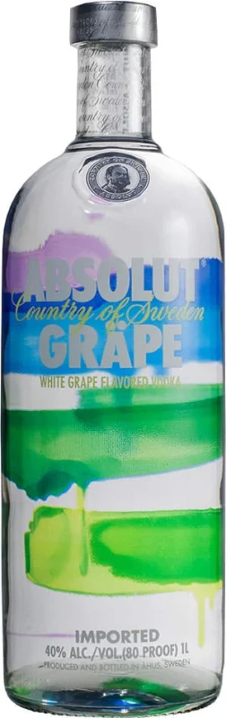 Absolut Grape 1 Litro (Suecia) - Fotografía principal del producto
