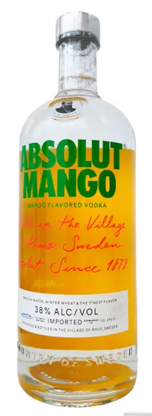 Absolut Mango 1 Litre (Schweden) - Hauptproduktfoto