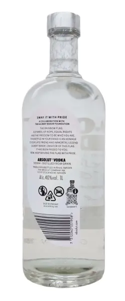 Absolut Pride 2024 1 Litro (Suecia) - Imagen 2 del producto